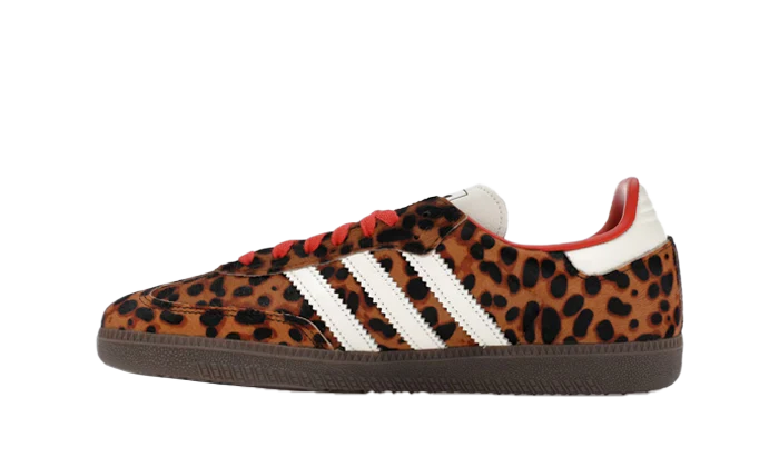 Adidas Samba OG Preloved Red Leopard